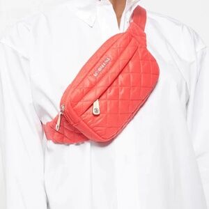 MZ Wallace Metro Belt Bag Cherry